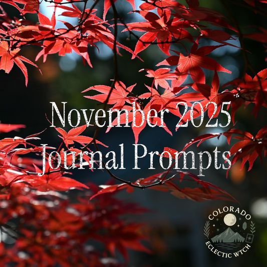 Daily Grimoire Journal Prompts for November 2025: Shadow, Stillness & Inner Wisdom